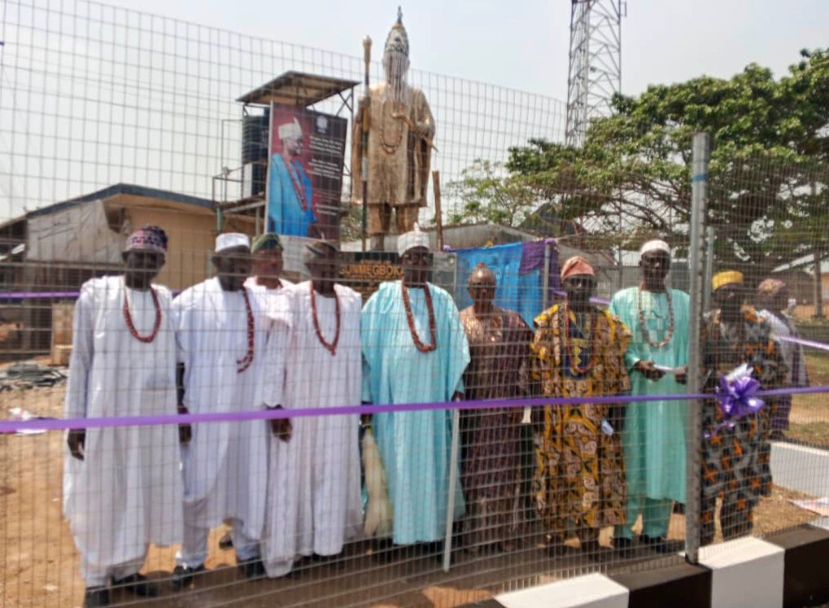 The Ogunmegbokanle Statue - View 1